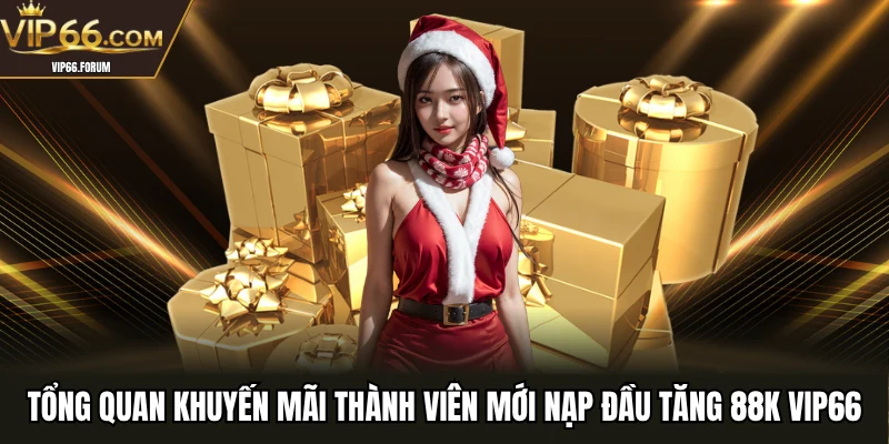 Tổng quan khuyến mãi thành viên mới nạp đầu tăng 88K VIP66